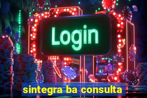 sintegra ba consulta